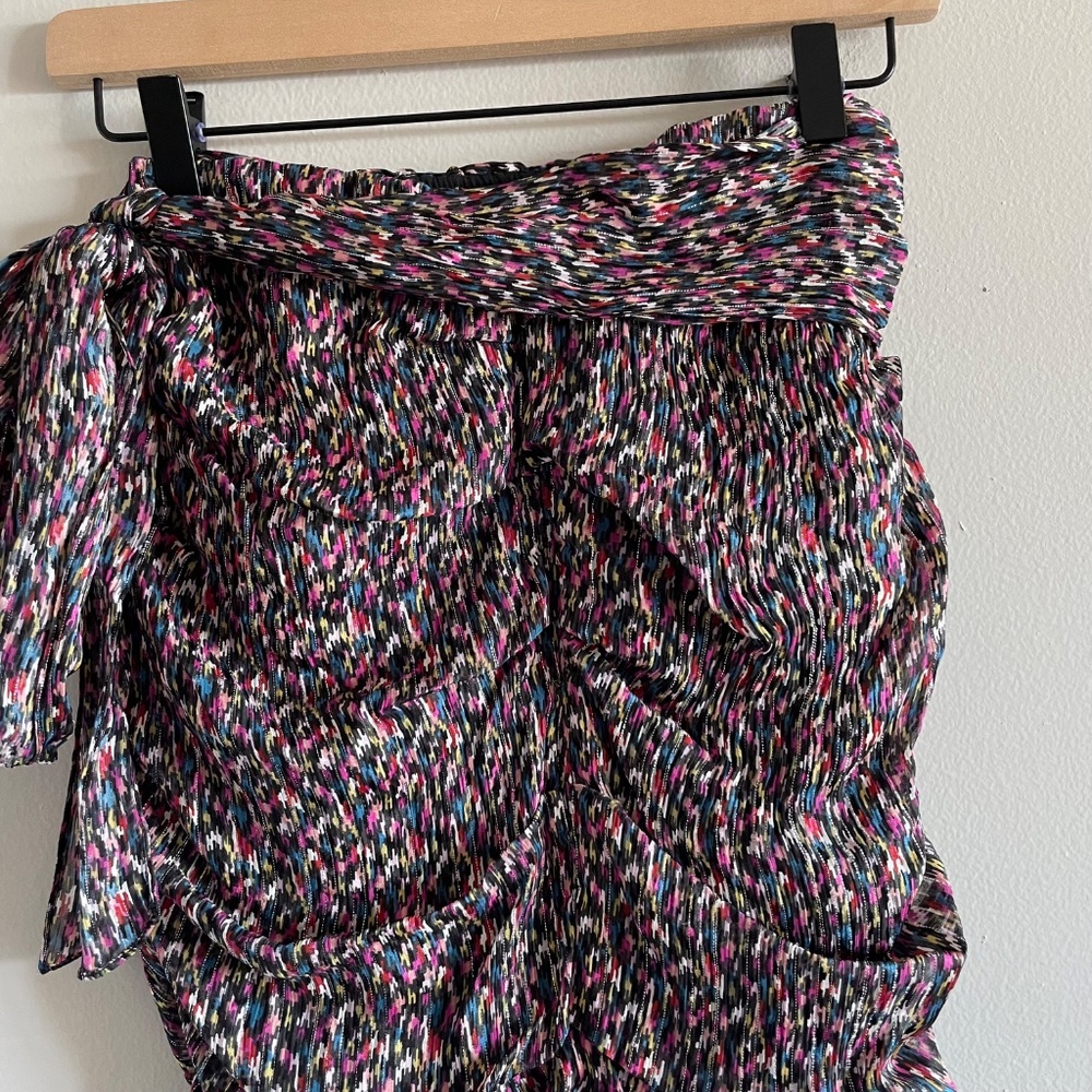 ba&sh Multicolor Textured Skirt - Picture 9 of 16